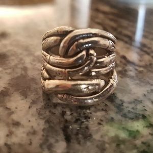 John Hardy Bamboo Collection Ring Size 7